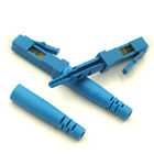 LC/UPC Field Assembly Fast Connectors Fiber Optic / Drop Cable Fiber Optic Fast Connectors
